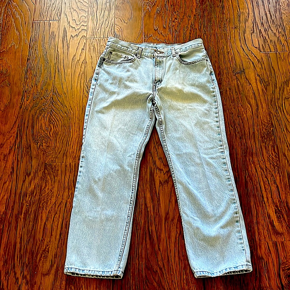 George Light-wash Mens 200% Cotton Jeans